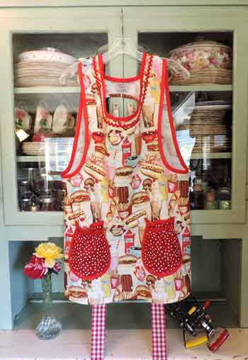 Grandma Old Fashioned Cafe Apron