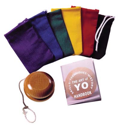 Yo Yo with canvas case and handbook, click for more toys