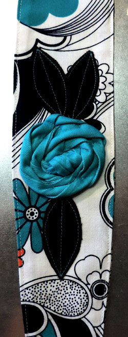 Vintage Wild Blue Hair Tie