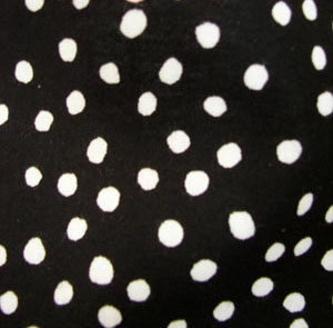 black polka dot