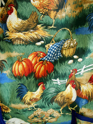 Close up Chicken Garden