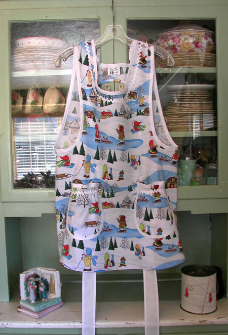 Grandma apron in Holiday Time