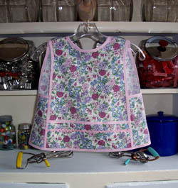 Small Child Fantasy Floral apron